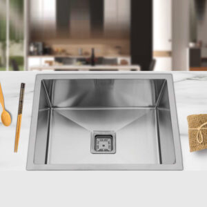 SS 340(18/8) Grade Handcrafted Sink Single Bowl